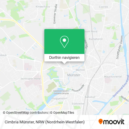 Cimbria Münster Karte