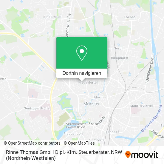 Rinne Thomas GmbH Dipl.-Kfm. Steuerberater Karte