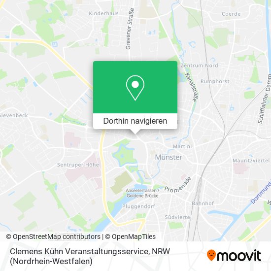 Clemens Kühn Veranstaltungsservice Karte