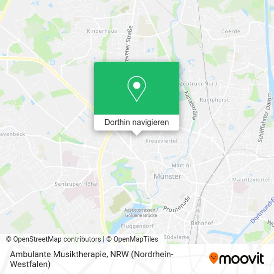 Ambulante Musiktherapie Karte