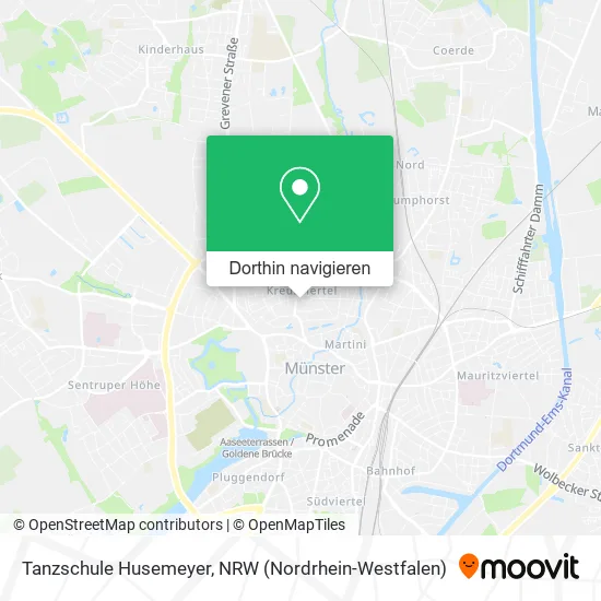 Tanzschule Husemeyer Karte
