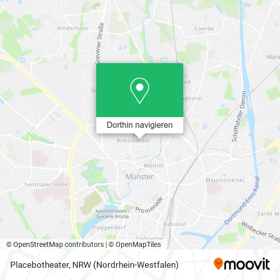 Placebotheater Karte