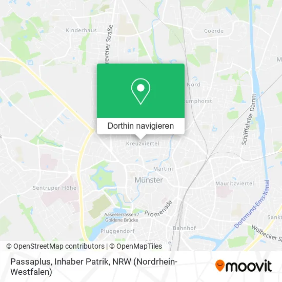 Passaplus, Inhaber Patrik Karte