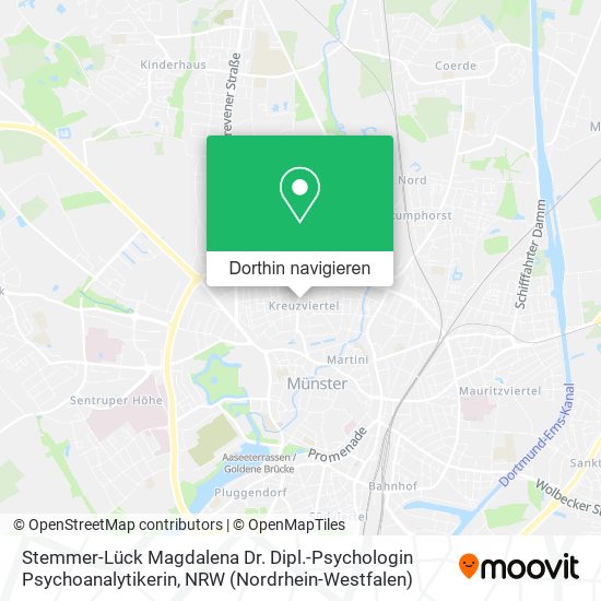 Stemmer-Lück Magdalena Dr. Dipl.-Psychologin Psychoanalytikerin Karte