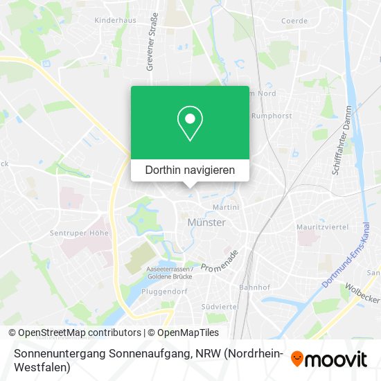 Sonnenuntergang Sonnenaufgang Karte