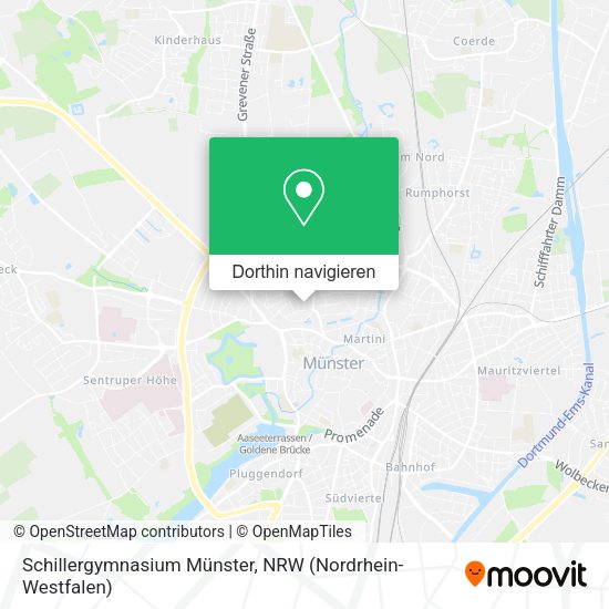 Schillergymnasium Münster Karte