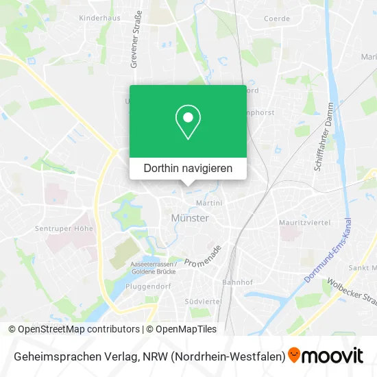 Geheimsprachen Verlag Karte