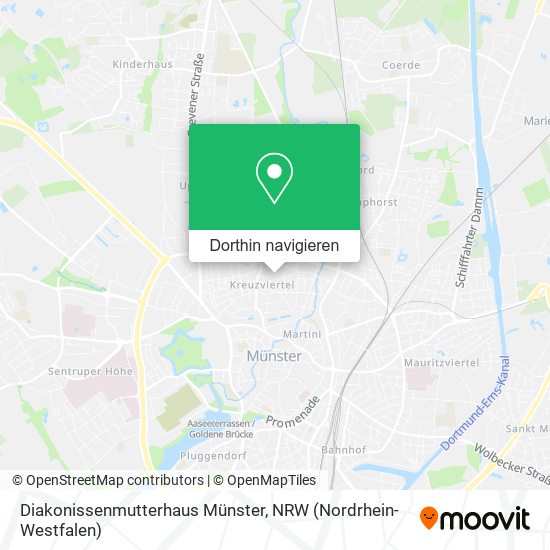 Diakonissenmutterhaus Münster Karte