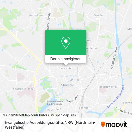 Evangelische Ausbildungsstätte Karte