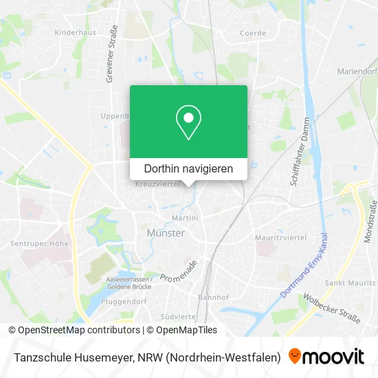 Tanzschule Husemeyer Karte