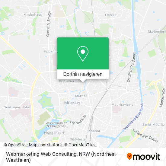 Webmarketing Web Consulting Karte