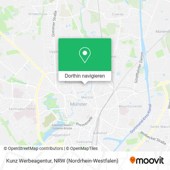 Kunz Werbeagentur Karte