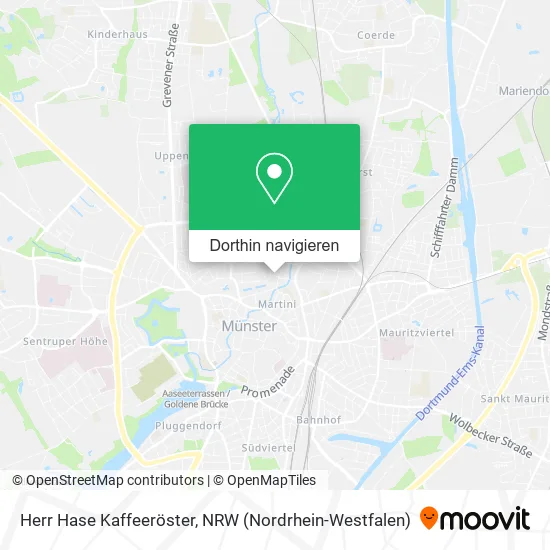 Herr Hase Kaffeeröster Karte