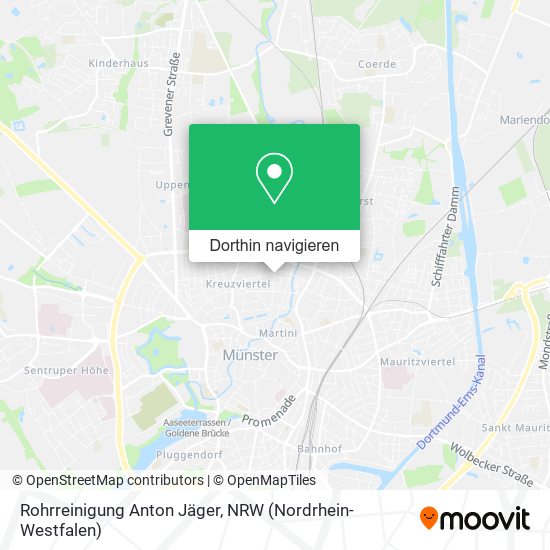 Rohrreinigung Anton Jäger Karte