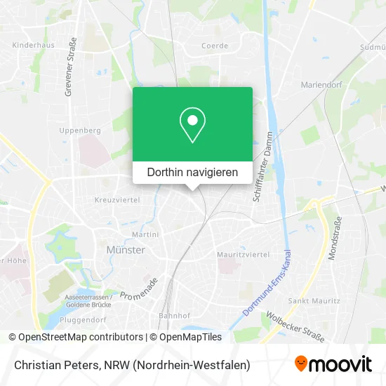 Christian Peters Karte