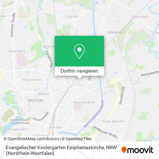 Evangelischer Kindergarten Epiphaniaskirche Karte