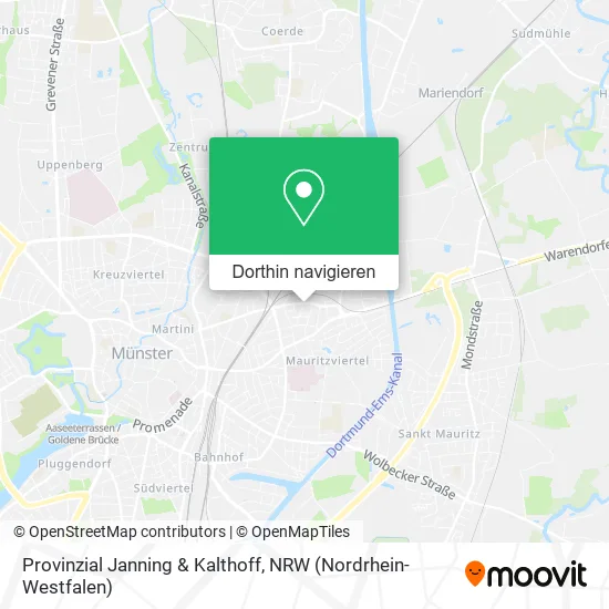 Provinzial Janning & Kalthoff Karte