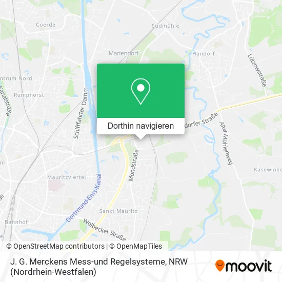 J. G. Merckens Mess-und Regelsysteme Karte