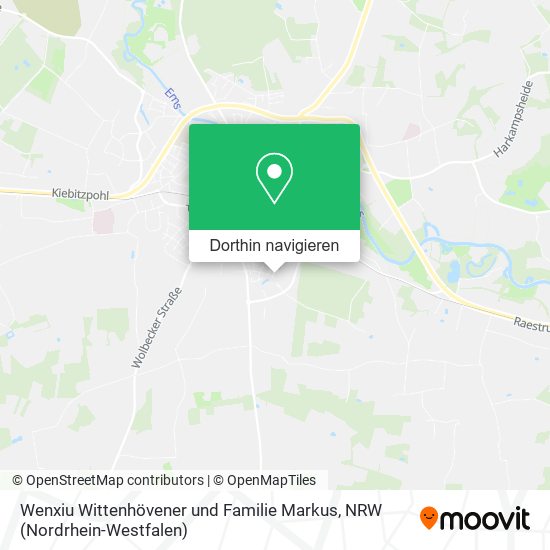 Wenxiu Wittenhövener und Familie Markus Karte