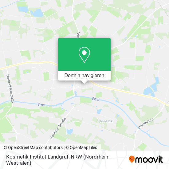 Kosmetik Institut Landgraf Karte