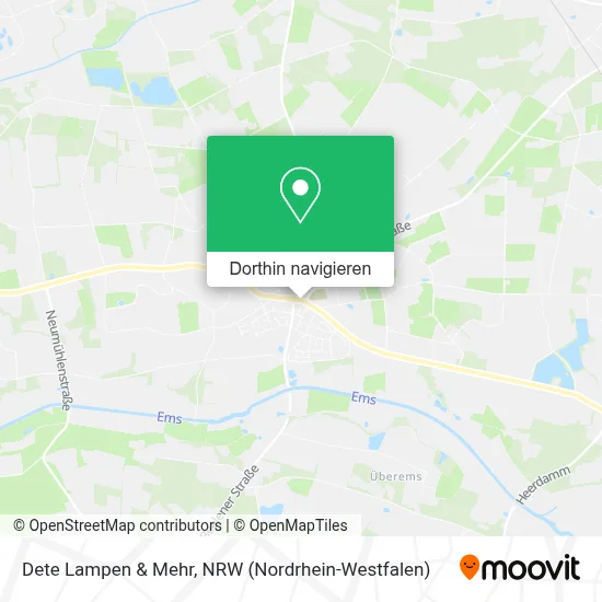 Dete Lampen & Mehr Karte