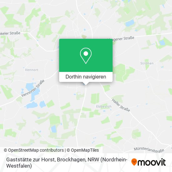 Gaststätte zur Horst, Brockhagen Karte