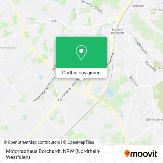 Motorradhaus Borchardt Karte