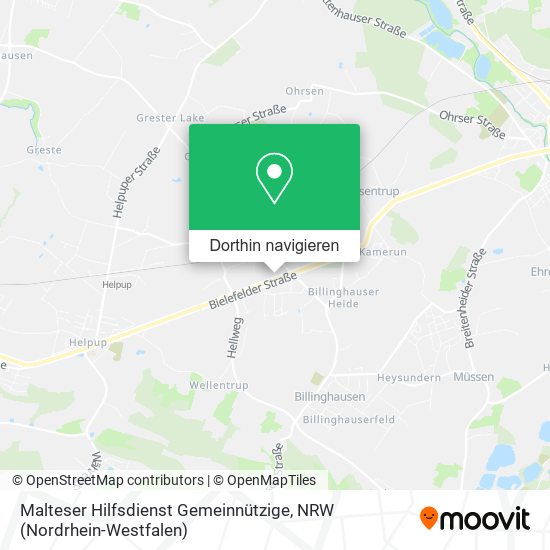 Malteser Hilfsdienst Gemeinnützige Karte