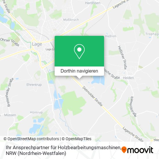 Ihr Ansprechpartner für Holzbearbeitungsmaschinen Karte