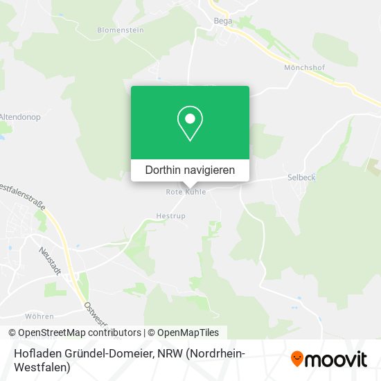 Hofladen Gründel-Domeier Karte