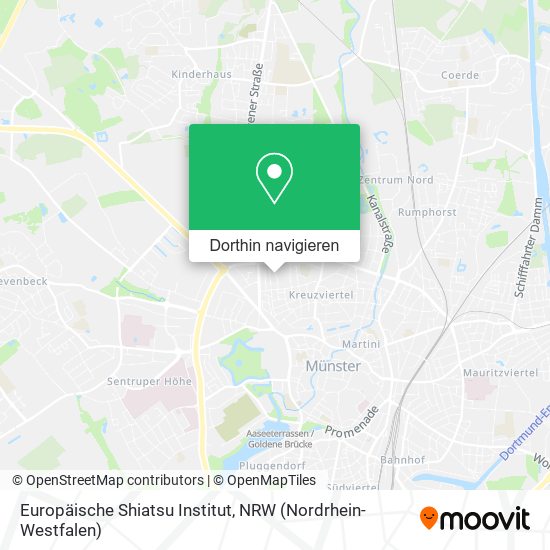 Europäische Shiatsu Institut Karte