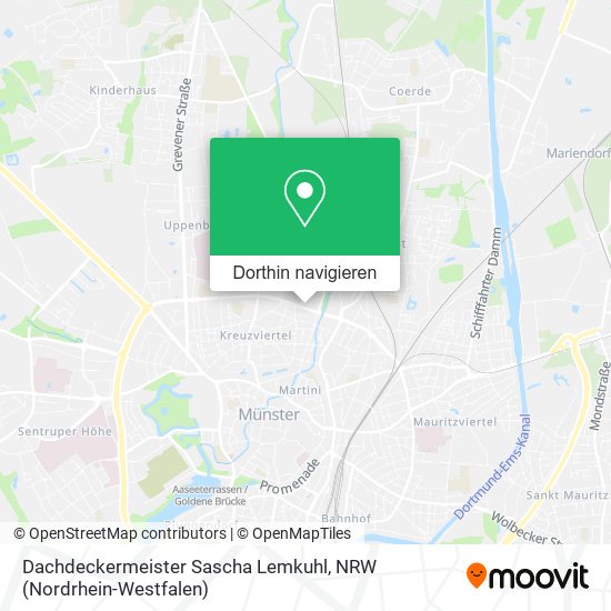 Dachdeckermeister Sascha Lemkuhl Karte