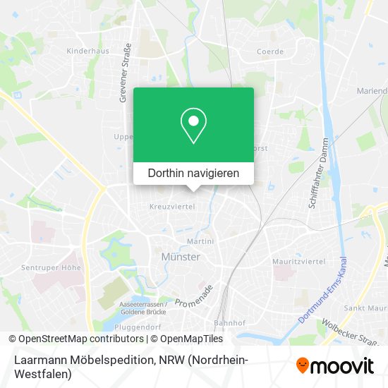 Laarmann Möbelspedition Karte