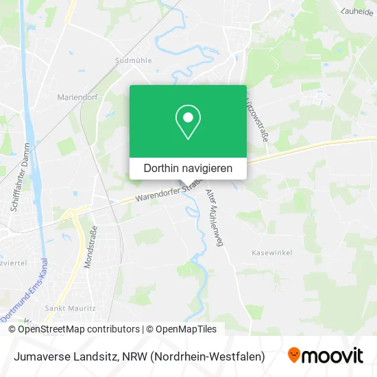 Jumaverse Landsitz Karte