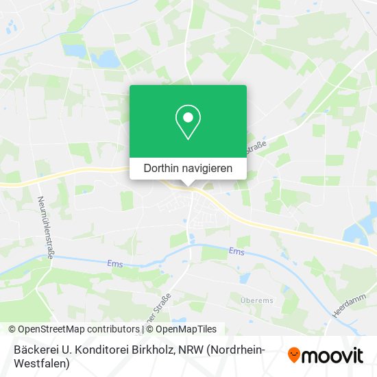 Bäckerei U. Konditorei Birkholz Karte