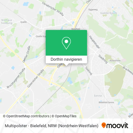 Multipolster - Bielefeld Karte