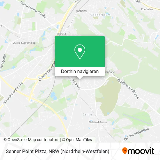 Senner Point Pizza Karte