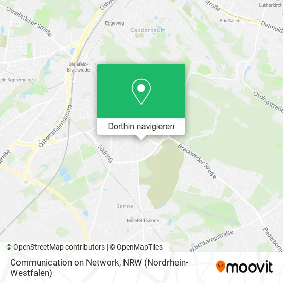 Communication on Network Karte