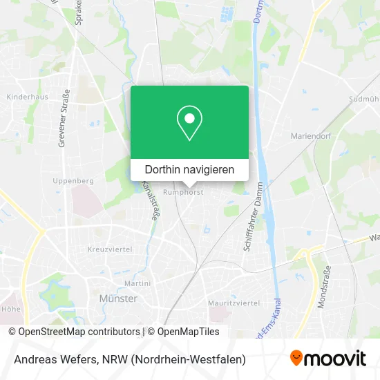 Andreas Wefers Karte