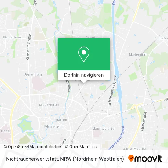 Nichtraucherwerkstatt Karte