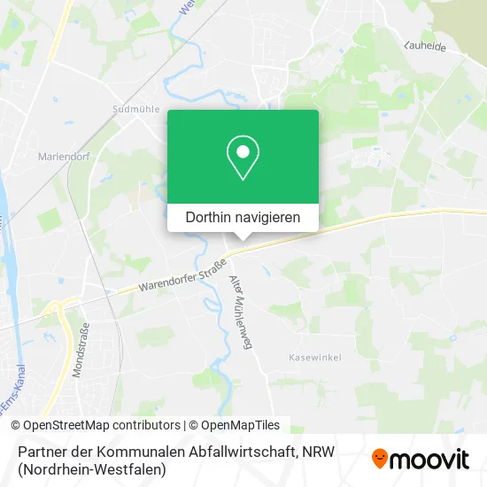 Partner der Kommunalen Abfallwirtschaft Karte