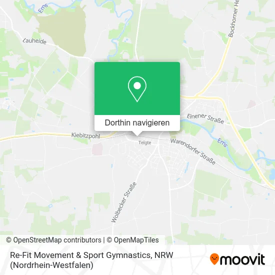 Re-Fit Movement & Sport Gymnastics Karte