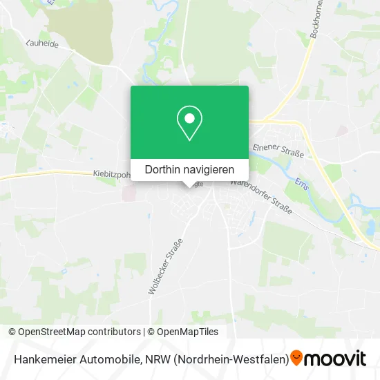 Hankemeier Automobile Karte