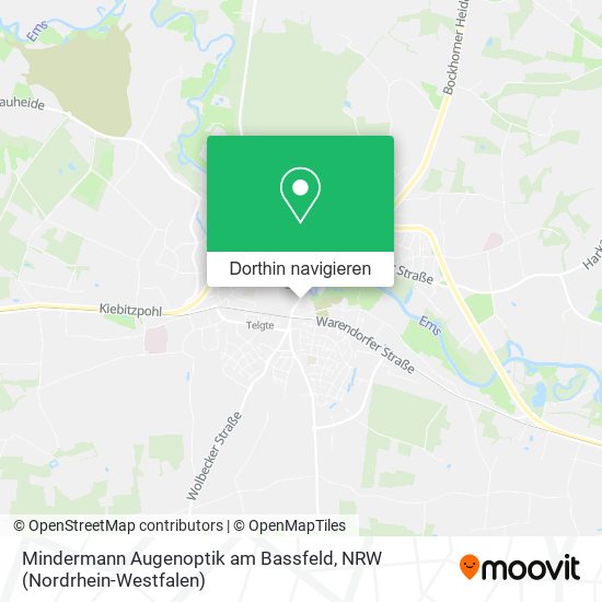 Mindermann Augenoptik am Bassfeld Karte