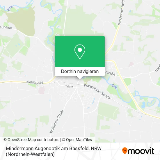 Mindermann Augenoptik am Bassfeld Karte