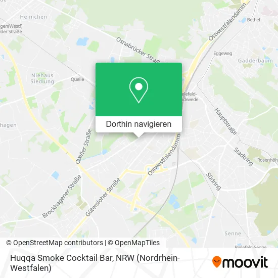 Huqqa Smoke Cocktail Bar Karte