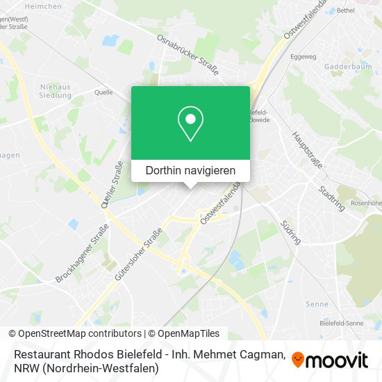 Restaurant Rhodos Bielefeld - Inh. Mehmet Cagman Karte