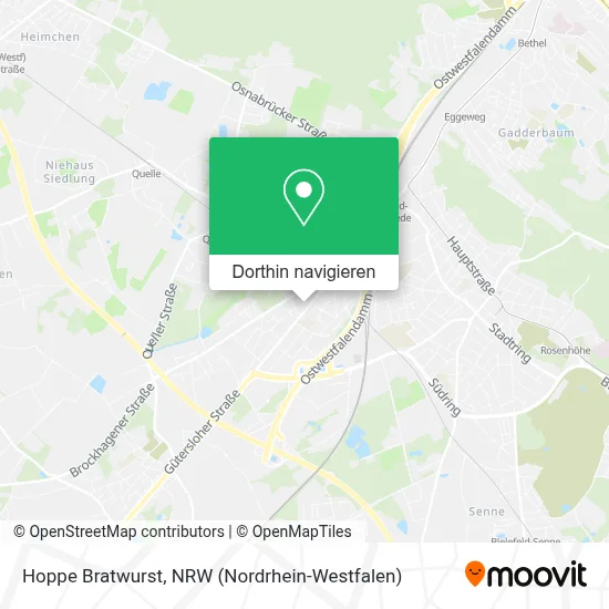 Hoppe Bratwurst Karte