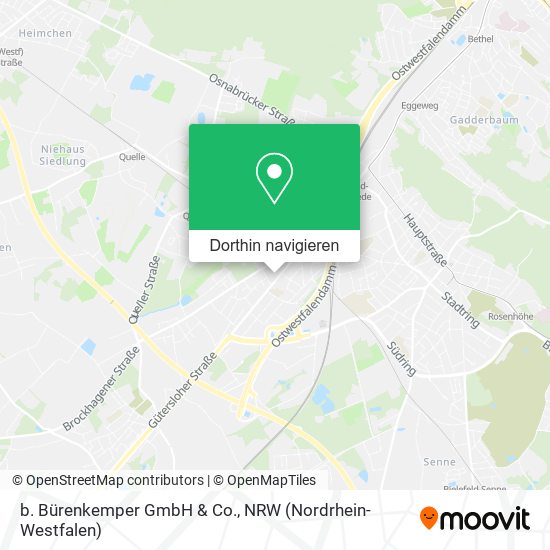 b. Bürenkemper GmbH & Co. Karte