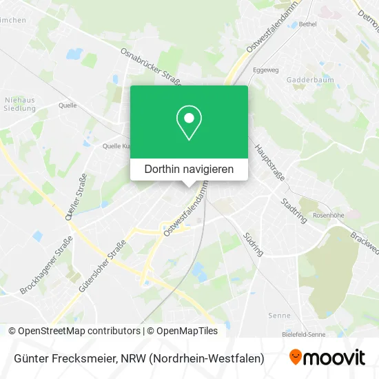 Günter Frecksmeier Karte